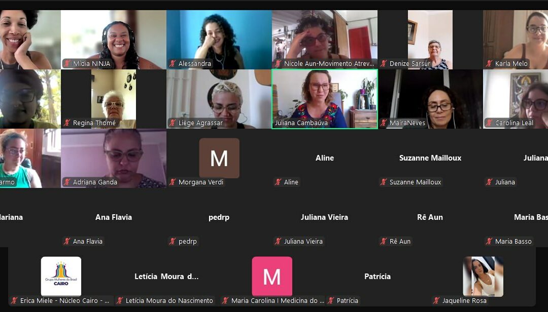 Planeta ELLA realiza aulões da CAUSA para formação de profissionais no acolhimento a mães